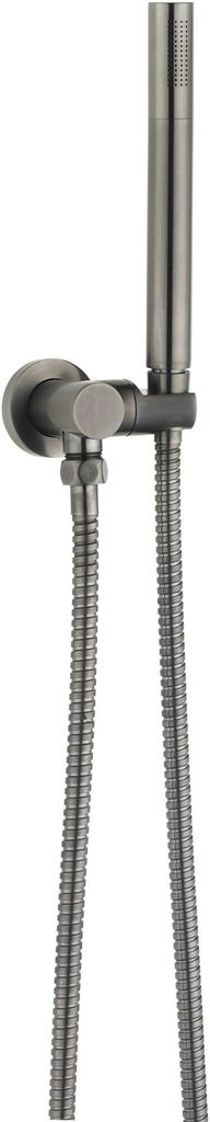 Ben Round One Handbrause – Messing – Schwarz Gebürstet