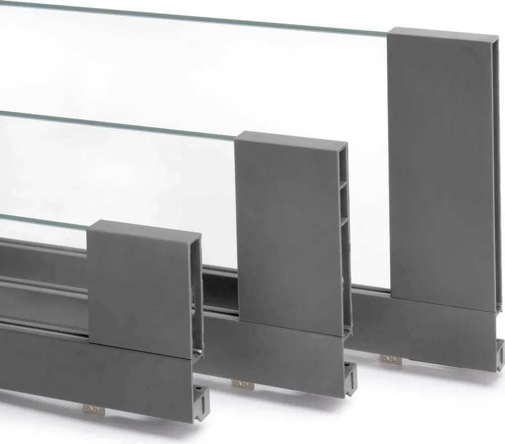 Étagère Chaussures Coulissante pour Armoire 800mm - Métal Noir Texturé