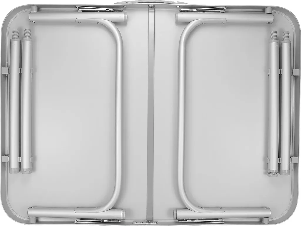 Table de camping pliable compacte : finis les repas encombrants au sol