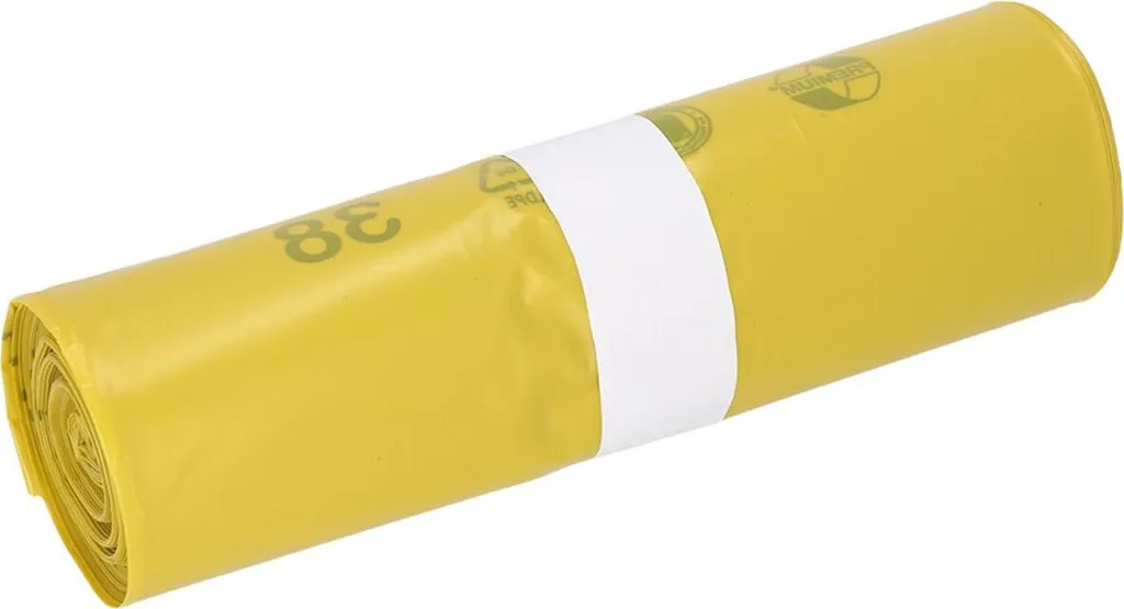 Sacs Poubelle pour Linge Infectieux Jaune 200 Unités Kärcher 120L