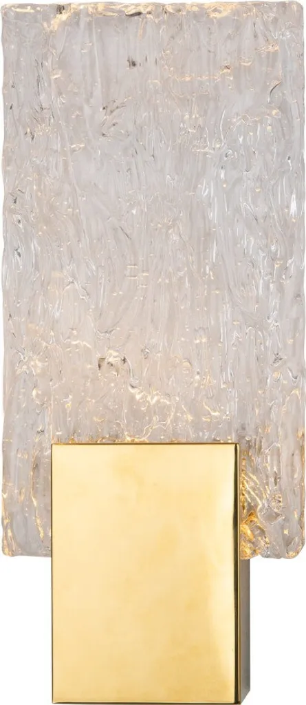 Luminaire mural LED doré design VETRO pour salon et chambre