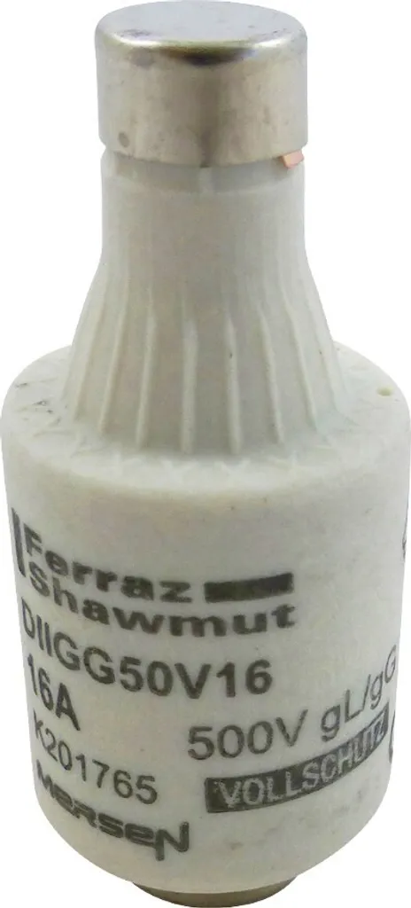 Fusible de Type Cartouche Lindner D 597.0167 pour Tableau Électrique