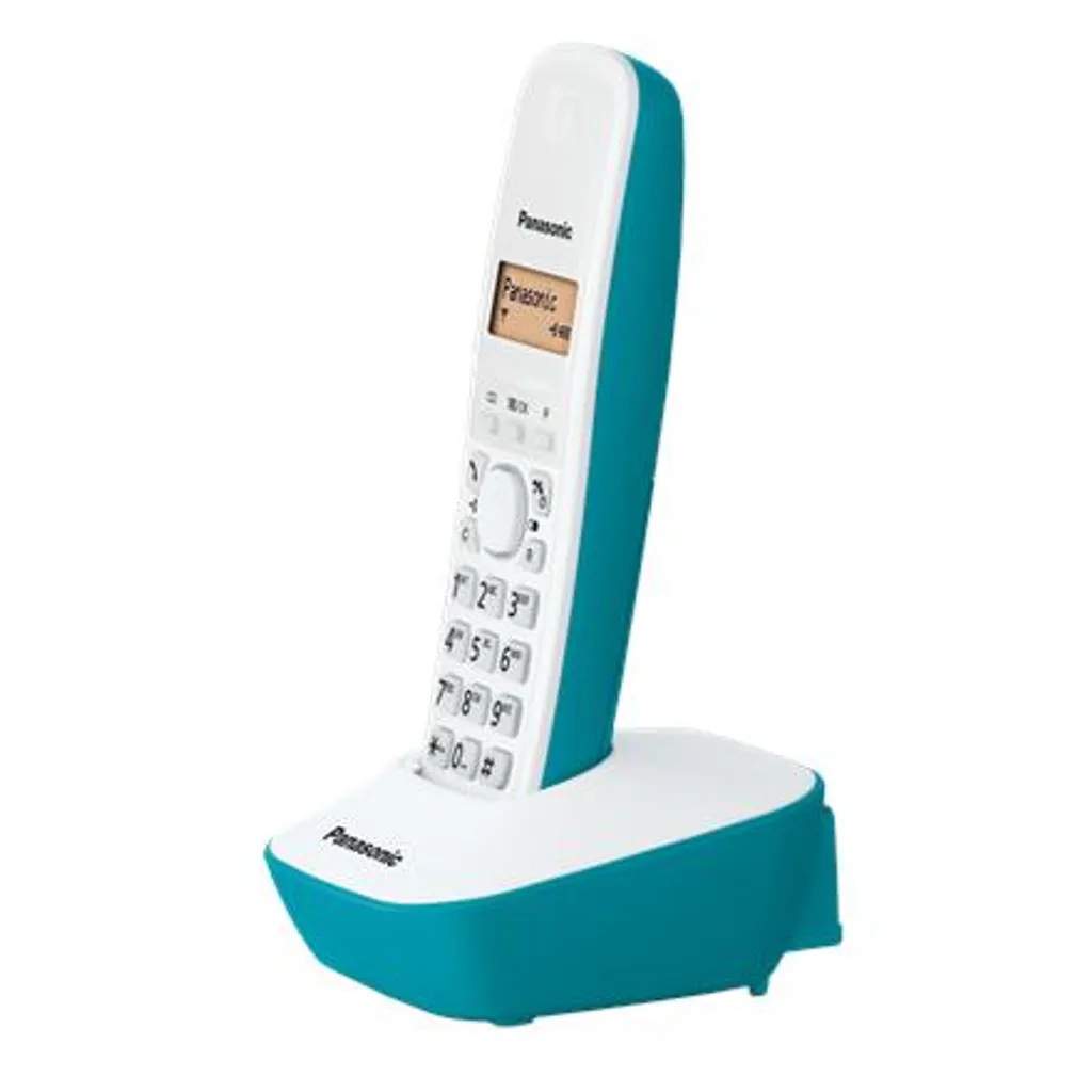 Panasonic KX-TG1611PDH Téléphone Sans Fil DECT avec Écran LCD Noir