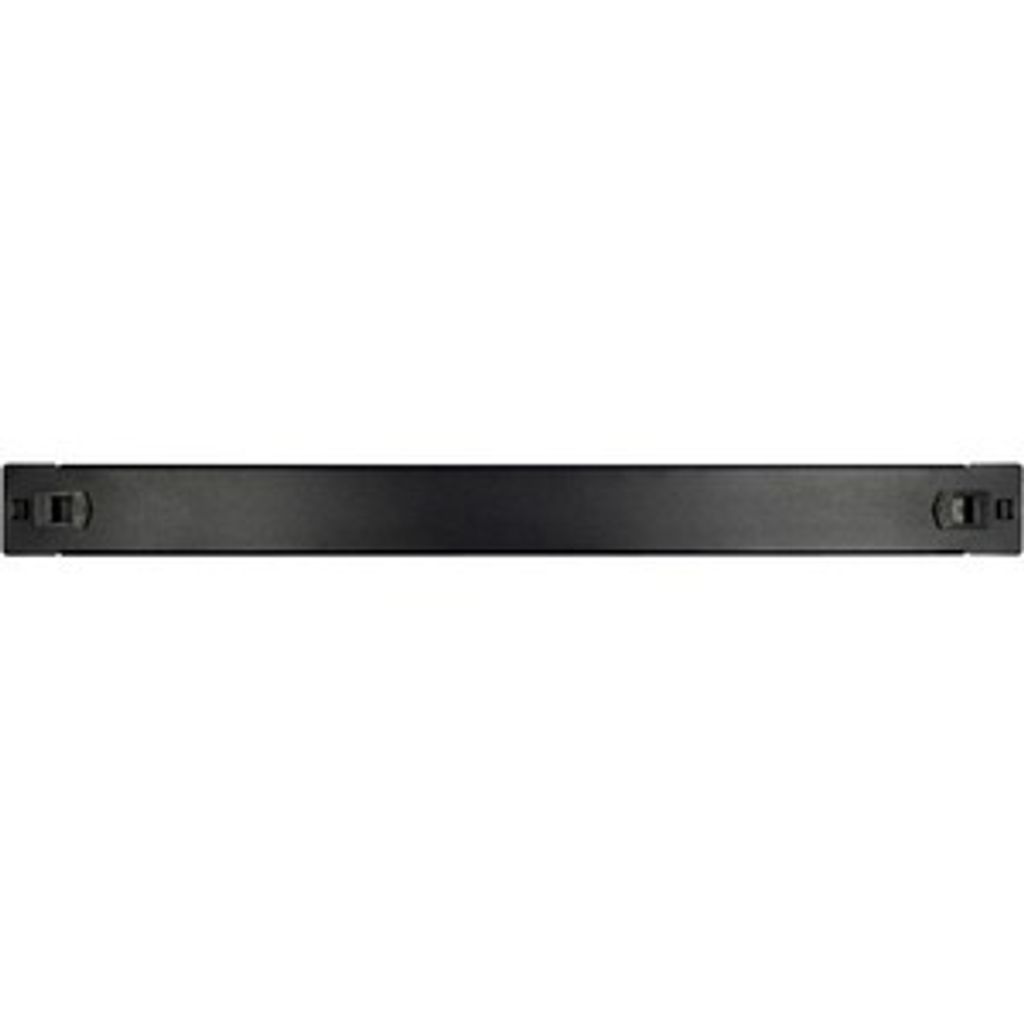 Inter-Tech 19" Blindplatte, schwarz 1HE, geklippt Produktbild 