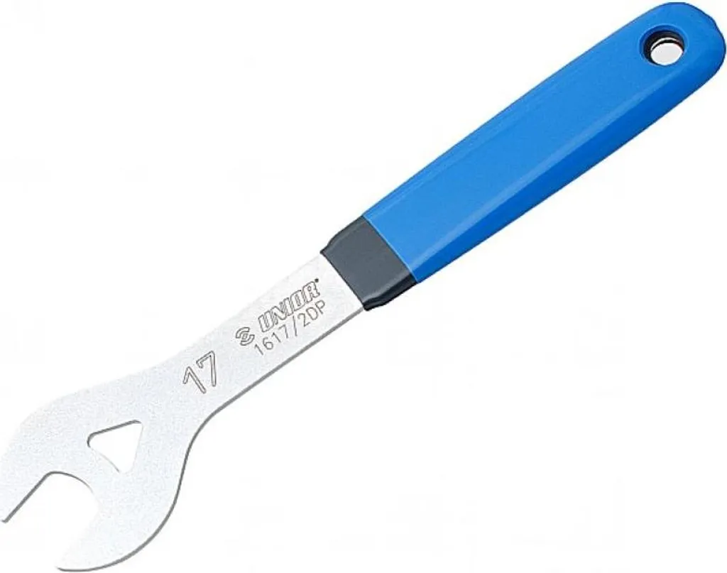 Clé à cône de 15 mm Unior 1617/2DP pour entretien de moyeux de vélo