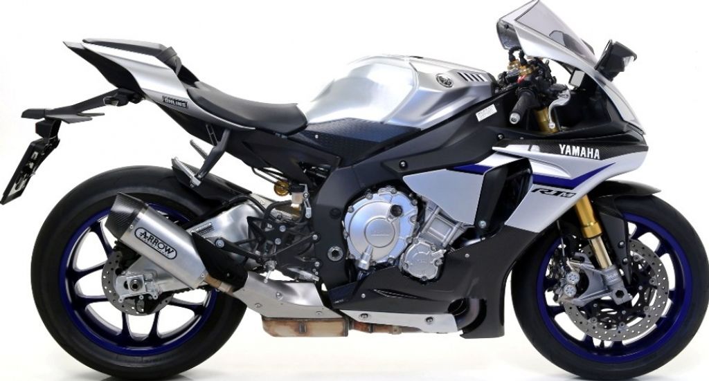 ARROW Auspuff INDY RACE für Yamaha YZF-R1 / YZF-R1M 2015-, Titan