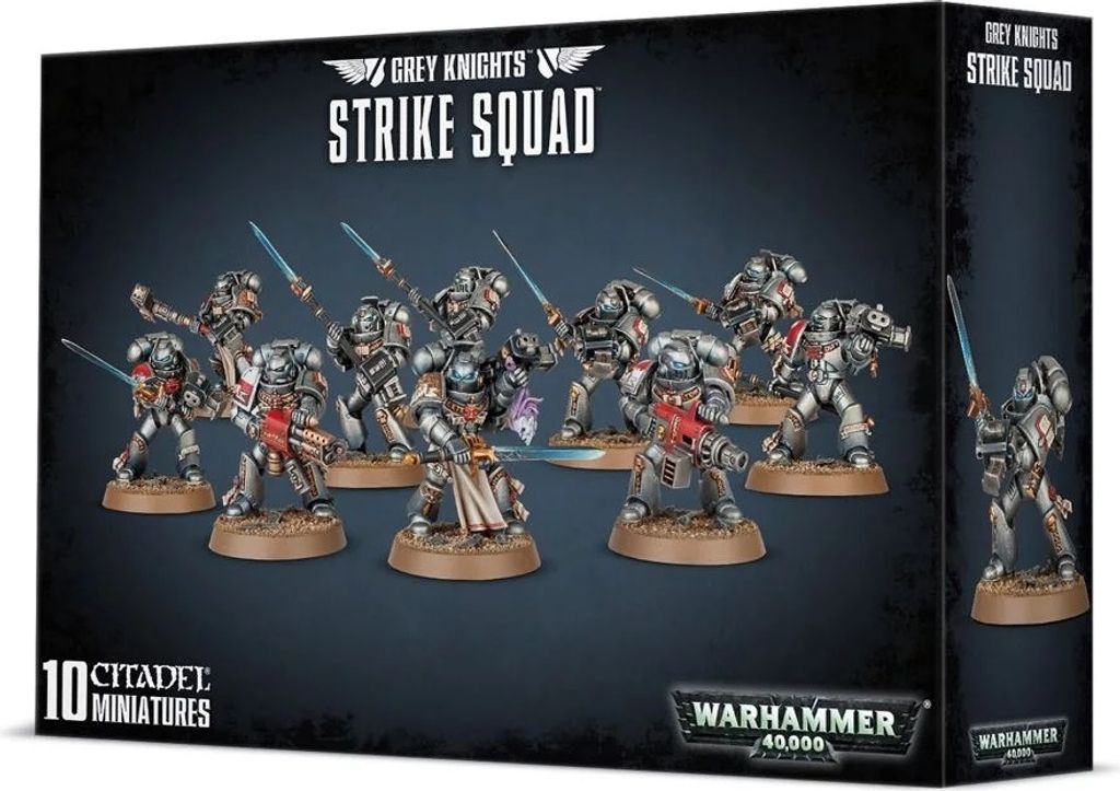 Warhammer 40,000 Úderný oddiel Grey Knights Obrázok produktu 