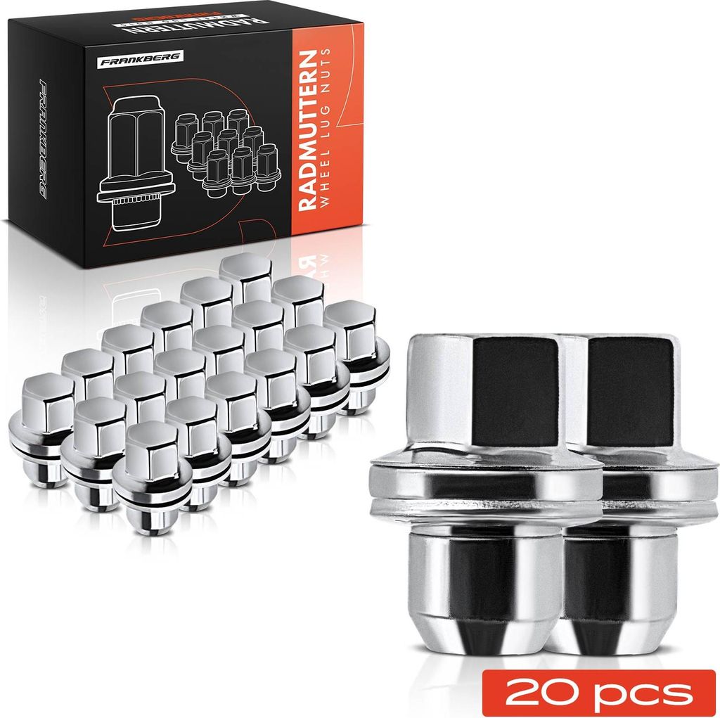 Frankberg 20x Radmutter für Land Rover Discovery IV V Range Rover III IV Range Rover Sport