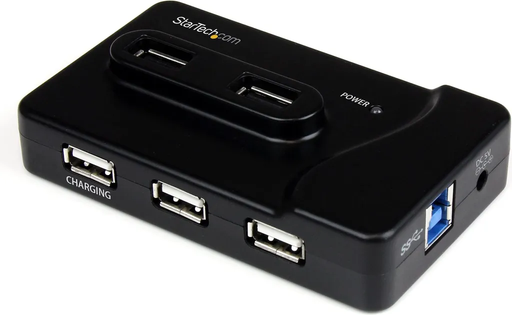 Hub USB 3.2 ultra rapide 4800 Mbit/s StarTech ST7320USBC Noir Pro