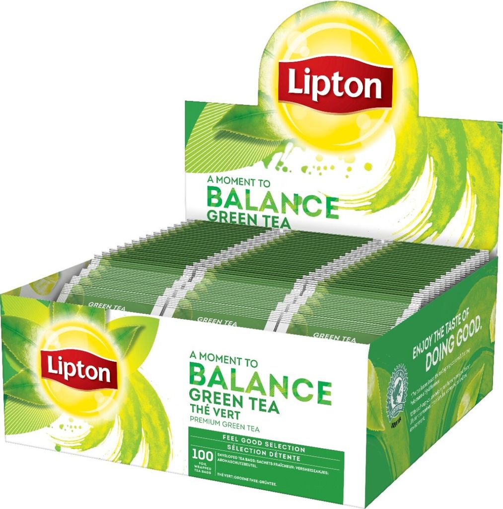 Lipton Feel Good Selection Grüner Tee 100 x 1,3 Gramm