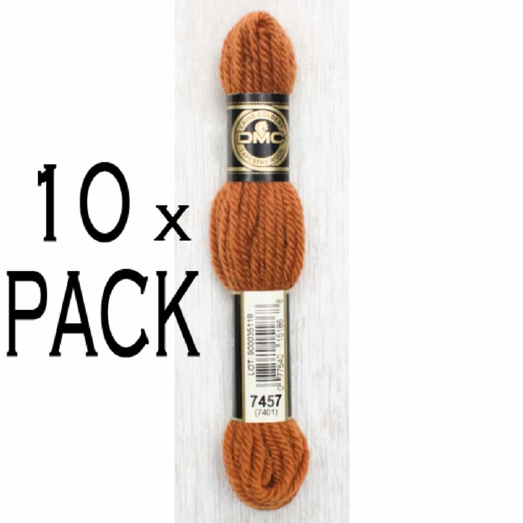 10x DMC Laine Colbert Wolle, 8m, 486-7457, VPE