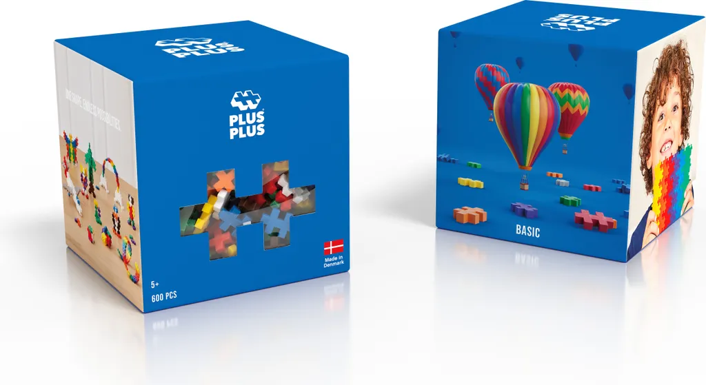 Plus-Plus Basic 600 Pièces 3310 Construction 2D et 3D Multicolore 600el - 13