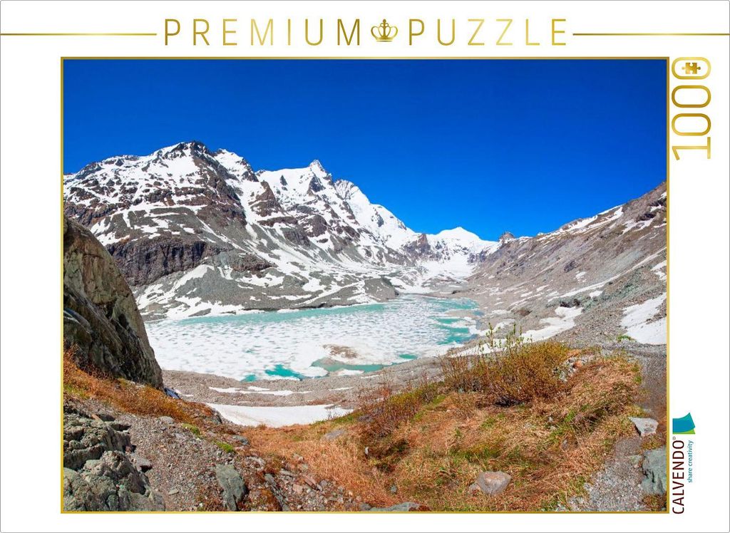 CALVENDO Puzzle Der Großglockner | 1000 Teile Lege-Größe 64x48cm Foto-Puzzle für glückliche Stunden
