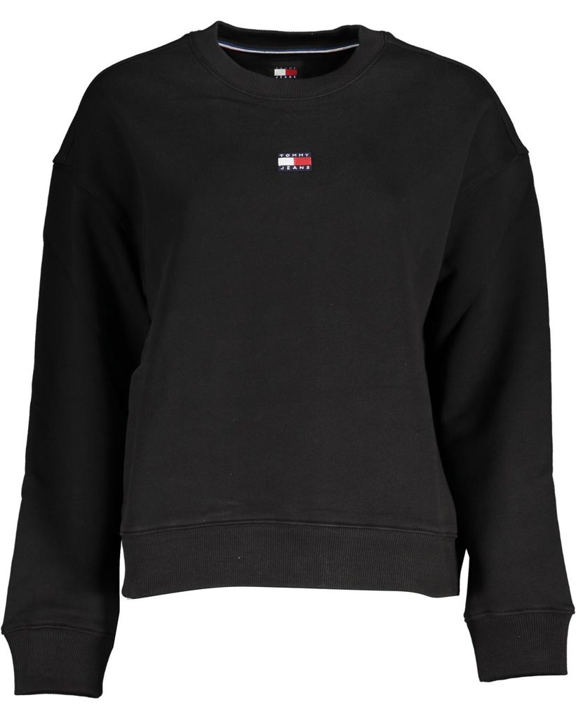 Herren Sweatshirt Schwarz: Nachhaltige Mode mit Stil und Stickerei