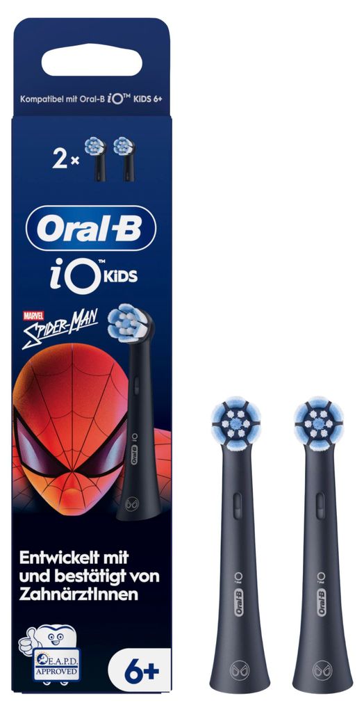 Oral-B iO Kids 6+ Marvel Spiderman Aufsteckbürsten Original Produktbild 