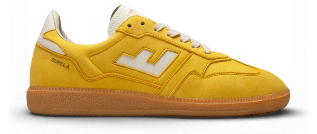 Ganzjährige Damen Turnschuhe Modell BSLEM in Gelb mit Innensohle