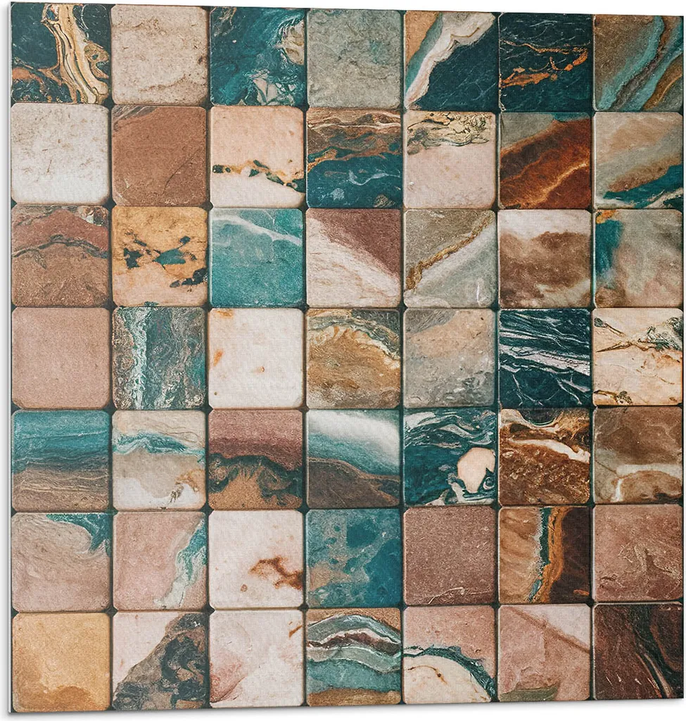 Mosaico Piastrelle Autoadesive Pietra 30x30 cm - Rivestimento PVC Premium
