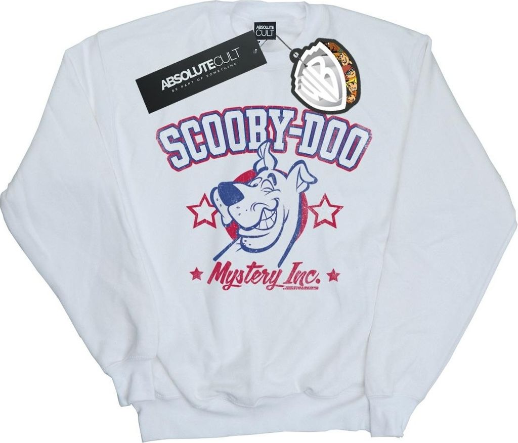 Scooby Doo - "Collegiate" Sweatshirt für Damen BI34407 (L) (Weiß)