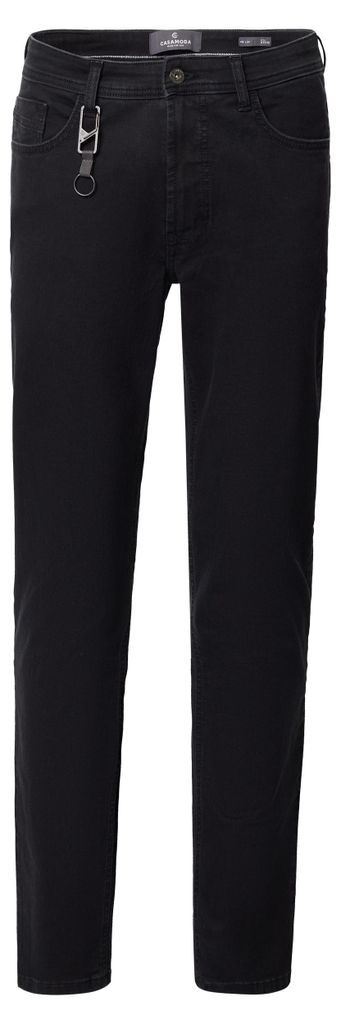CASAMODA Herren Jeans STEVE Classic Denim Regular Schwarz 42/32