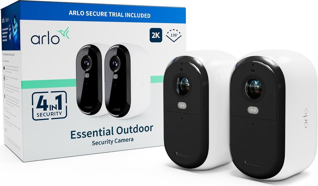 Essential2 2K Outdoor Camera 2-Pack Produktbild 