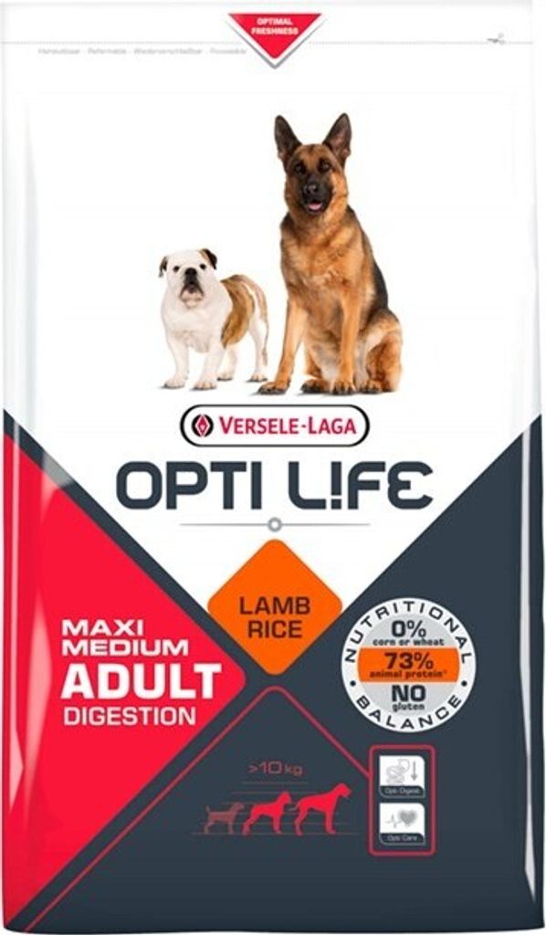 Opti Life Adult Digestion Medium & Maxi - 12,5 kg Zdjęcie produktu 