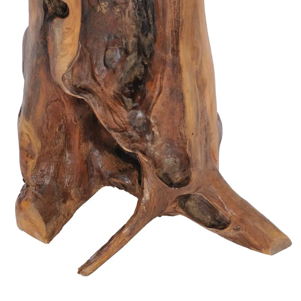Table basse 40x40 cm en teck massif naturel - Modèle carré Borneo