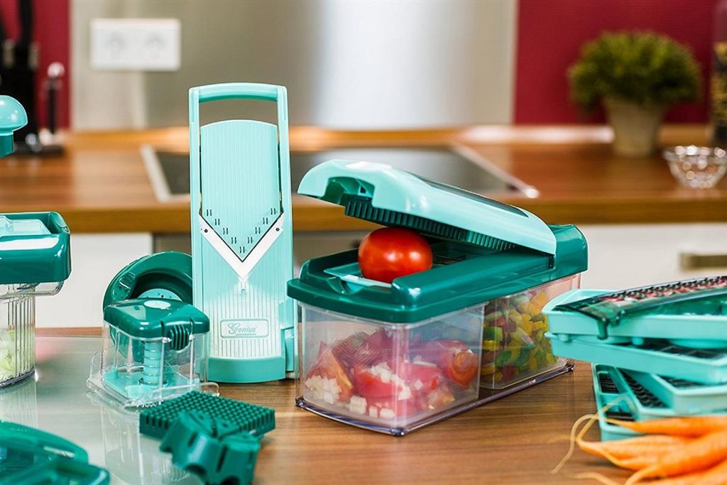 Genius Nicer Dicer Fusion, Grün, 2,5 l, 310 mm, 182 mm, 230