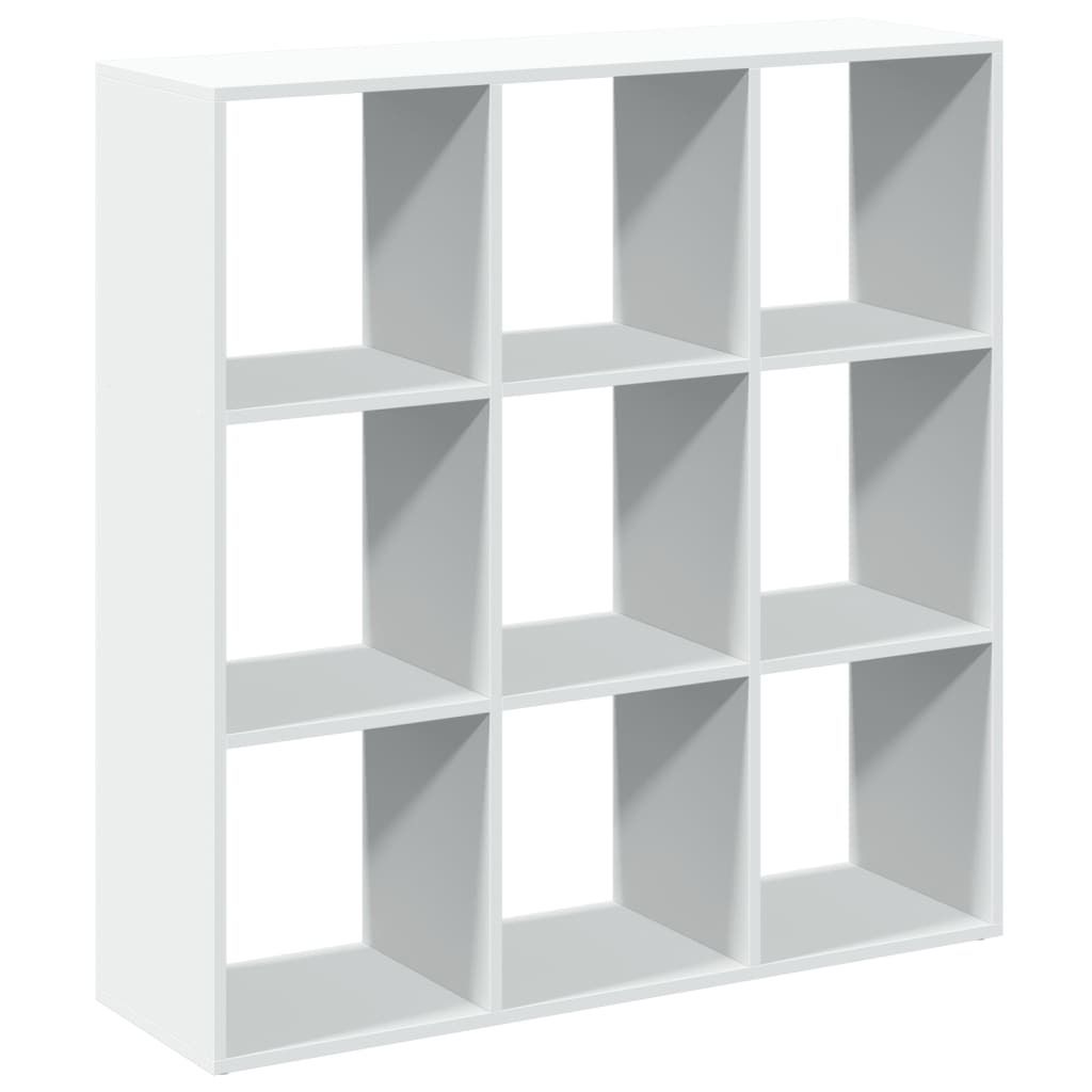 vidaXL Raumteiler-Bücherregal Weiß 102x29x103,5 cm Produktbild 