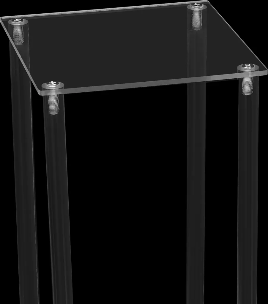 Colonnes décoratives transparentes 2 unités pour centres de table mariage