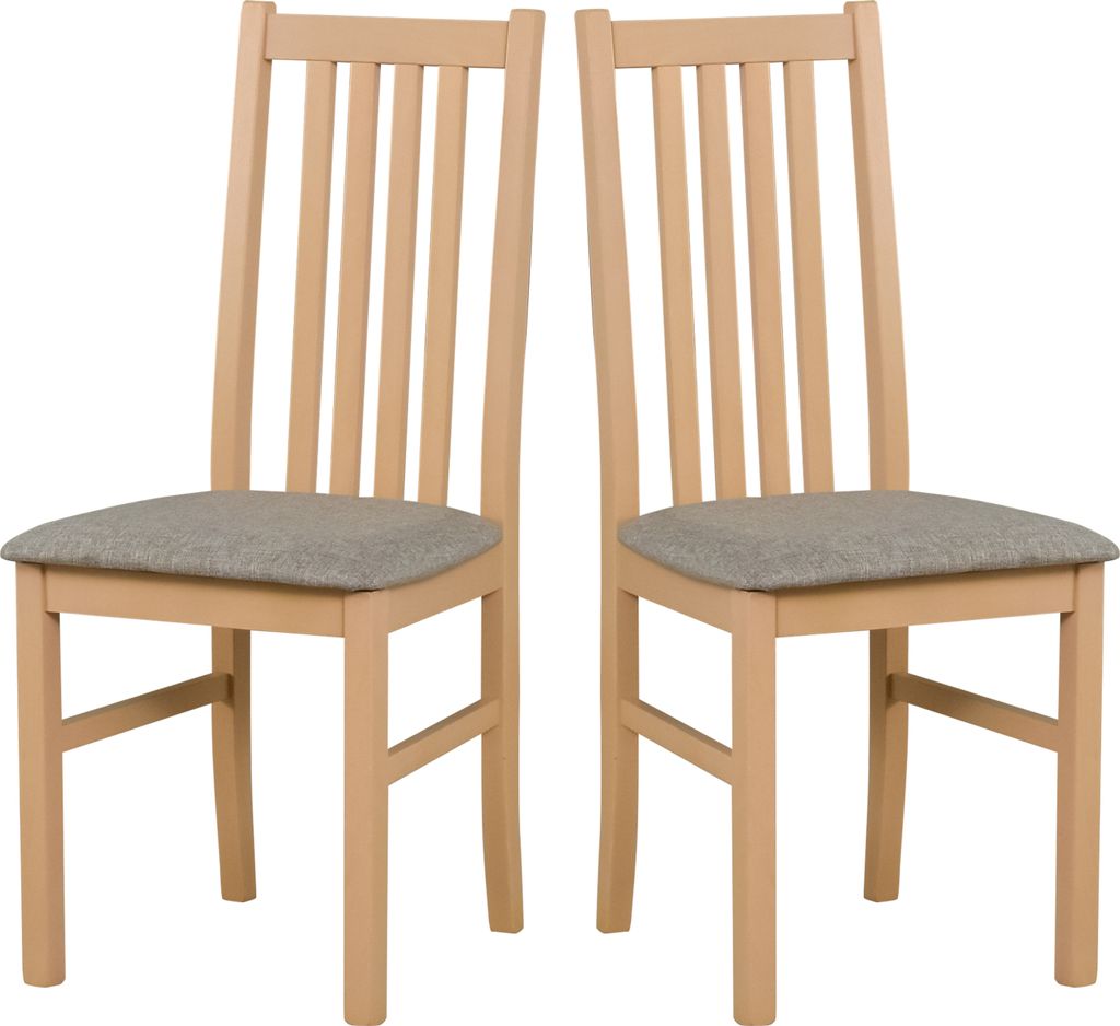 LeafDesign Esszimmerstühle Holz - Stuhl Buche Massiv - Stühle Esszimmer - Holzstuhl - Esstischstühle -Küchenstühle -Stuhl ONTIKA 1 (2er Set)