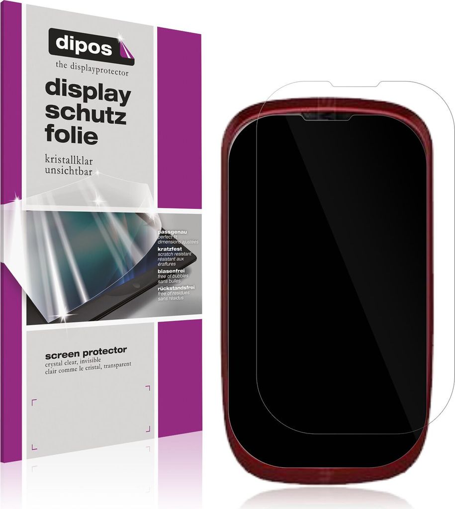 6x Schutzfolie für Coolpad 8020 klar Displayschutzfolie Folie Display Schutz dipos