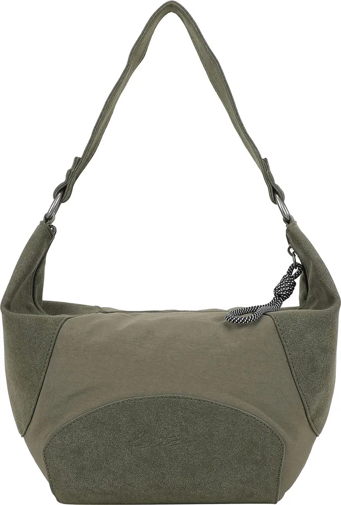 Sac à épaule Gimmy Sky Mix Khaki : alliez éthique vegan et élégance