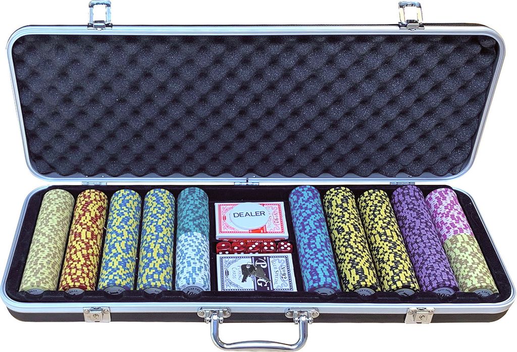 Buffalo Pokerset DLX 500 Chips 14 gr Wert