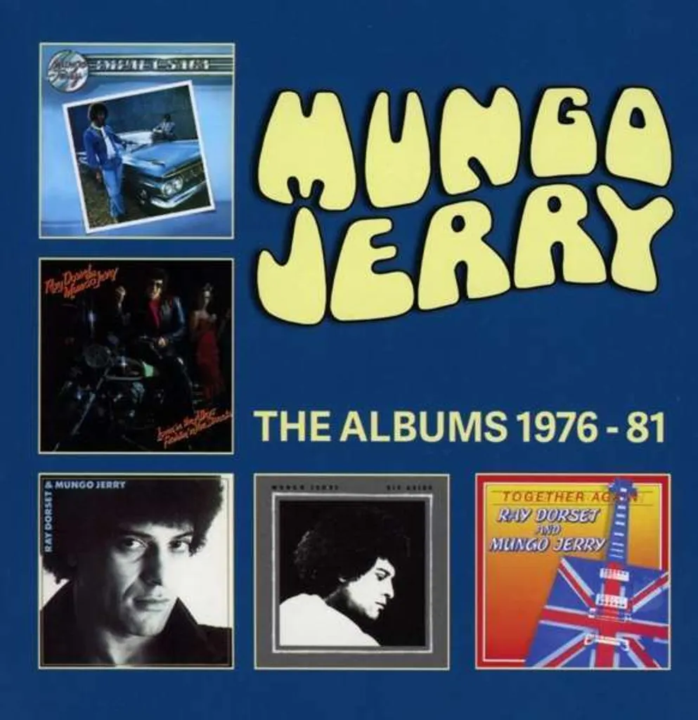Mungo Jerry The Albums 1976-81 Coffret 5 CD pour Collectionneur Rock