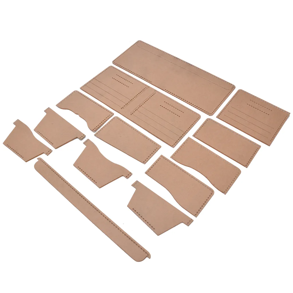 Gabarit en Cuir Acrylique Durable - Modèle de Découpe Rigide de 2mm