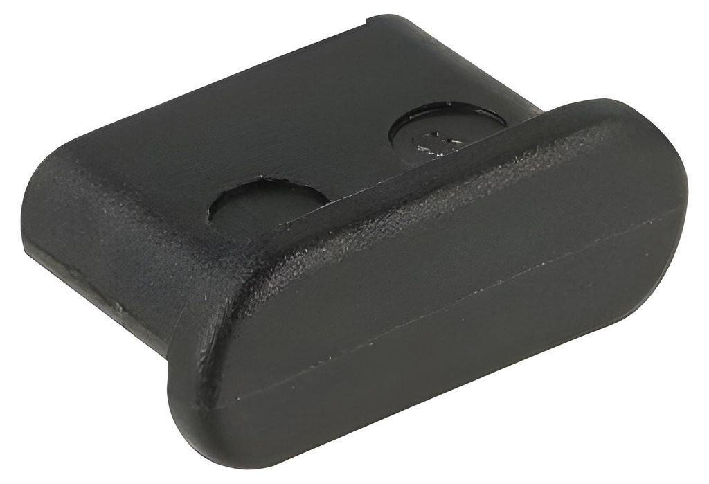 DELOCK Staubschutz USB TypC-Buchse o. Griff schwarz 10 St Immagine del prodotto 