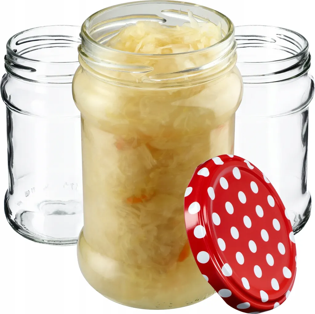 KADAX Vasetti 315ml fi66: Vetro Borosilicato per Uso Alimentare