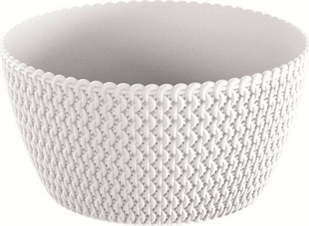 Květináč Spliff 23,6 cm bílý Obrázek produktu 
