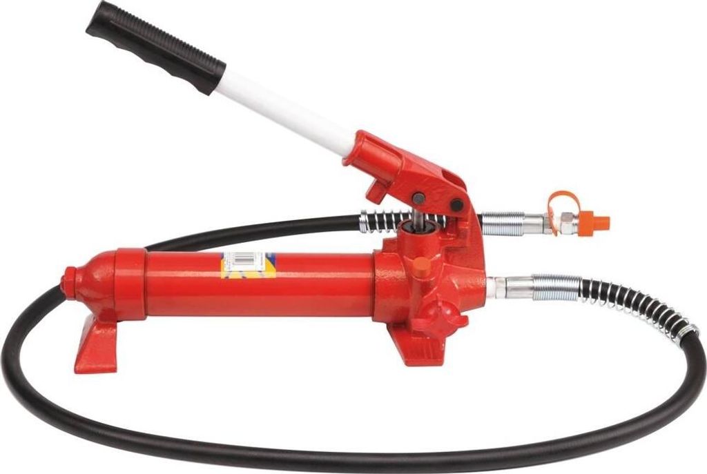 Hydraulik Handpumpe mit Pumpstange 4 To. für Richtsatz Druckzylinder
