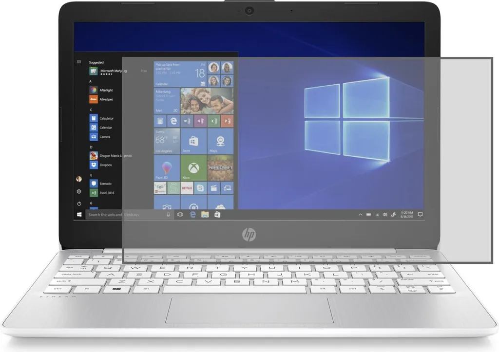 Protezione HP Stream 11-ak0720ng | 3x Pellicola Anti-Glare Antibatterica