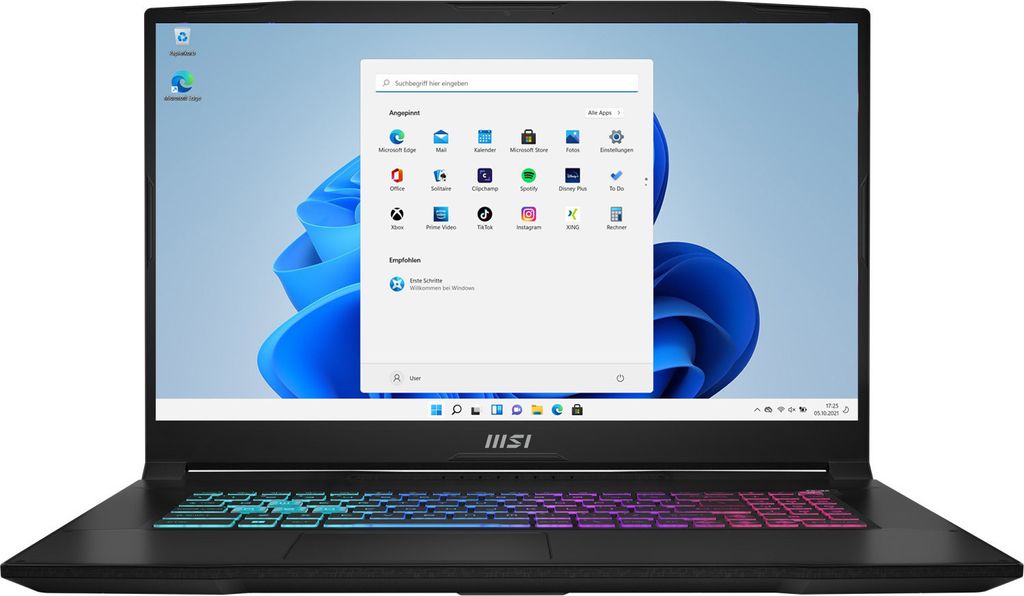 MSI Gaming Notebook 17,3 Zoll Core i7-13620 nVidia RTX4060 32GB RAM 2TB SSD WIN11 Pro