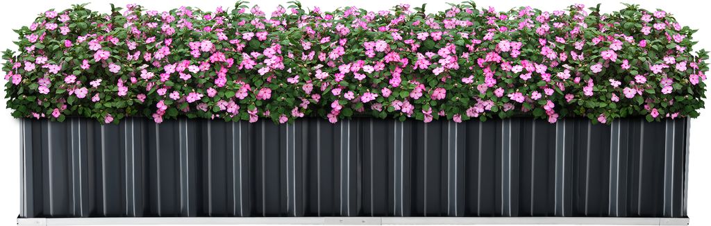 Łóżko do sadzenia Zevenaar 174 x 90 x 30 cm podniesiona Zdjęcie produktu 