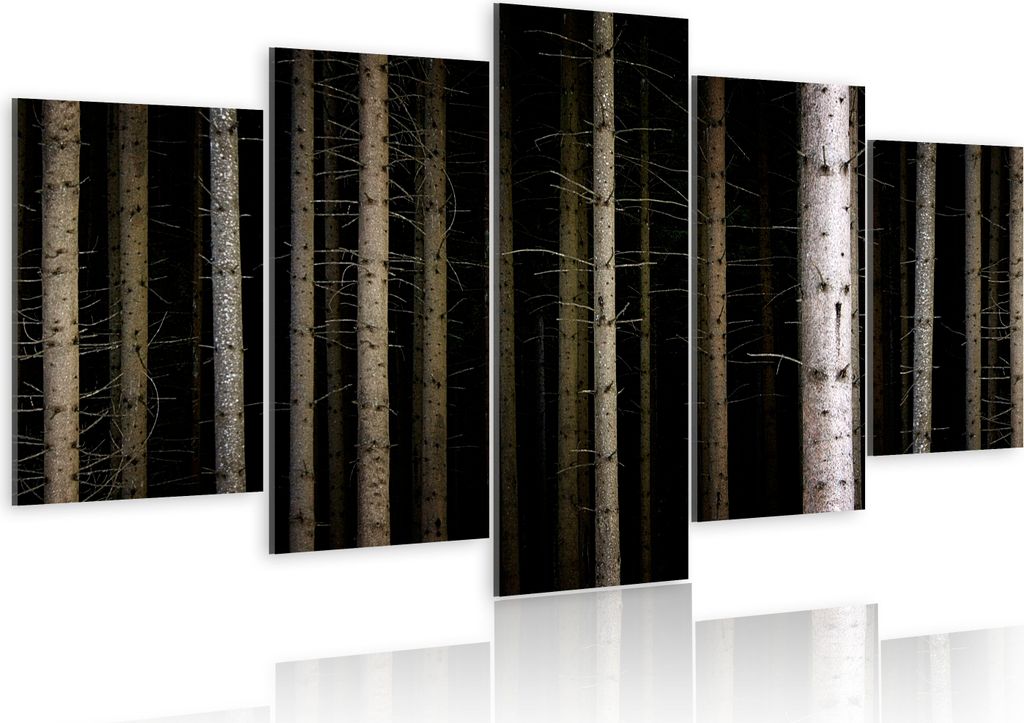 Leinwandbilder 200x100 cm 030212- 41 Vlies Leinwandbild 5 tlg Kunstdruck modern Wandbilder XXL Wanddekoration Design Wand Bild NATUR
