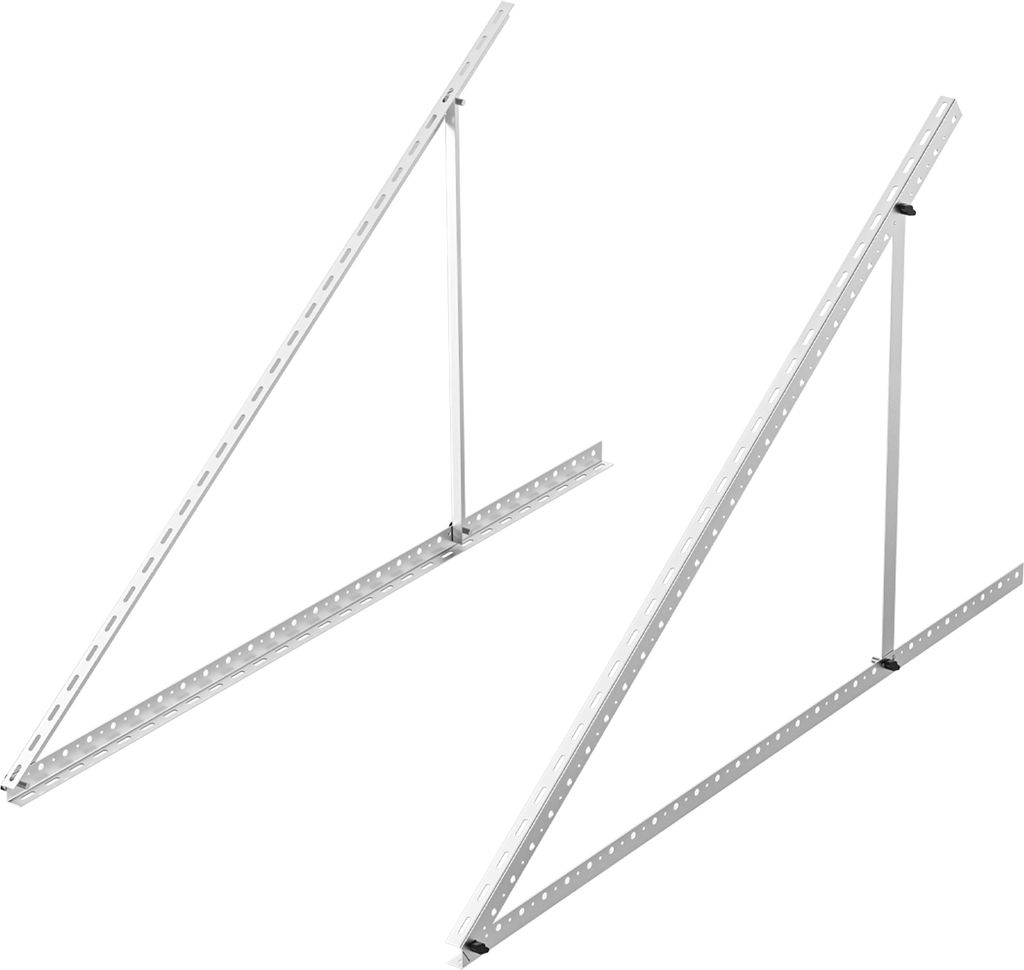 Jopassy 104cm Solarpanel-Neigungshalterungen mit einstellbarem Winkel für Boot, Wohnmobil, Dach