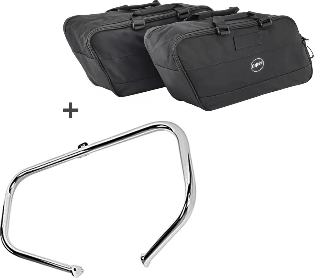 Equipement Bagagerie Harley Road King 98-08 : Kit Carrossage et Sacoche