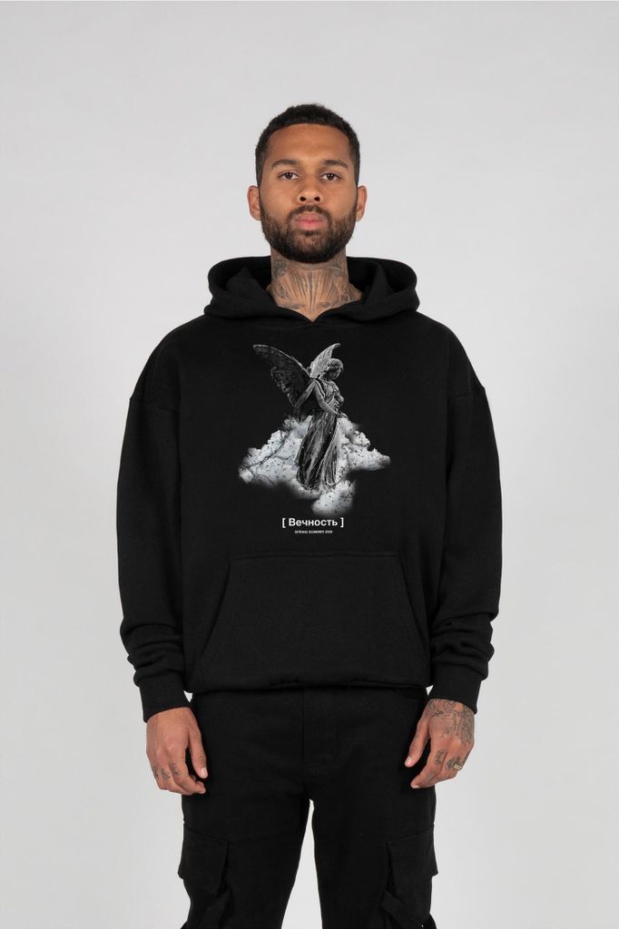 ANGEL 3.0 Heavy Hoody Oversized Essentials V.4 schwarz XL