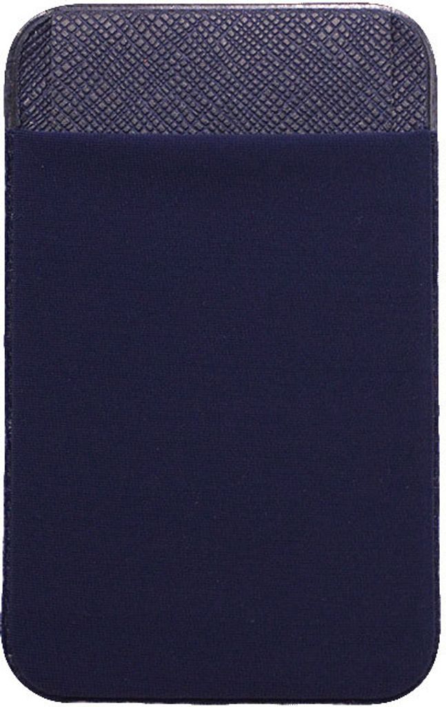 INF Handy-Kartenhalter-Taschenaufkleber, dehnbares Elasthan für die Rückseite des Telefons Blau
