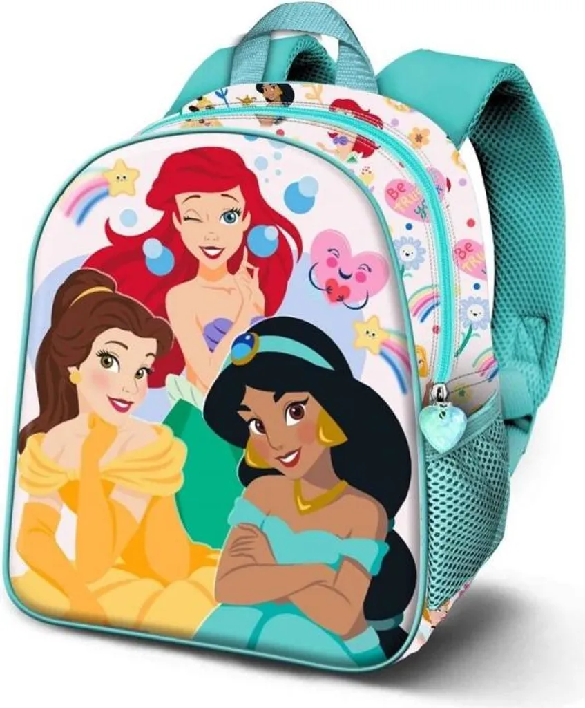 Sac à dos Disney Princesses avec effet 3D Elite 7L Multicolore léger