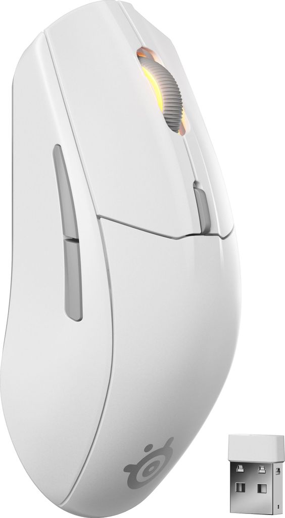 Steelseries 62524, rechts, Optisch, RF Wireless + Bluetooth + USB Type-C, 18000 DPI