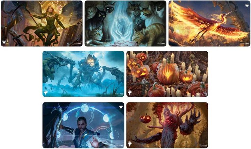 Ultra Pro - Standard Playmat - Magic: Innistrad Midnight Hunt Sunstreak Phoenix / C